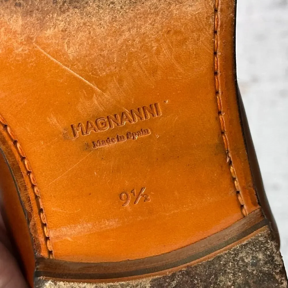 MAGNANNI Cap Toe Oxford - Cognac (Brown)